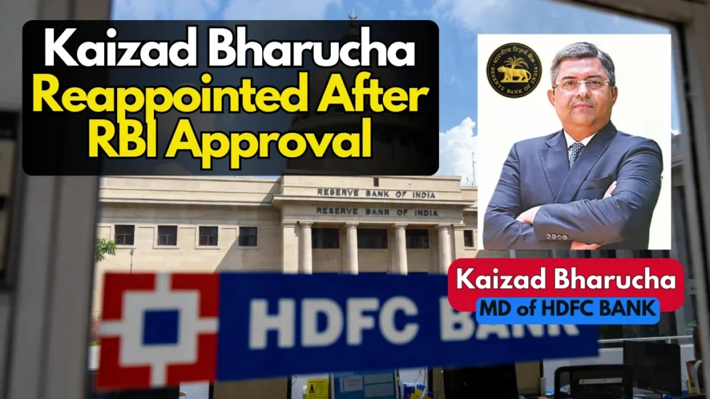 RBI Approves Kaizad Bharucha Appointment