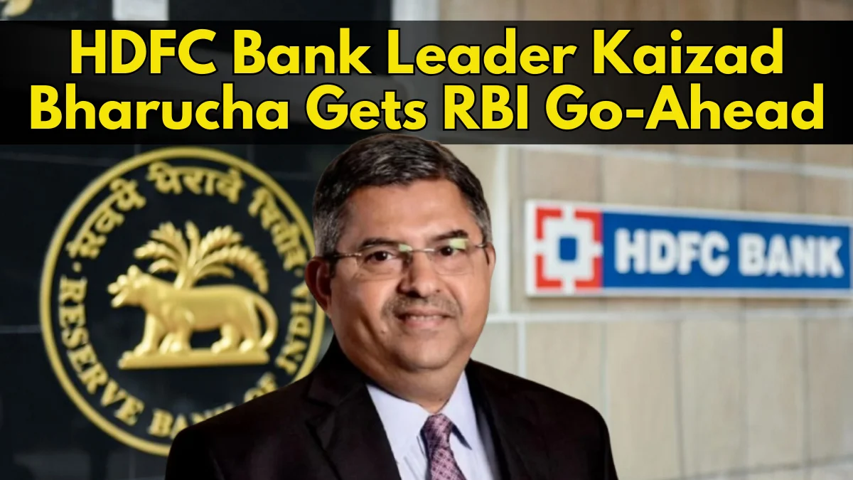 RBI Approves Kaizad Bharucha