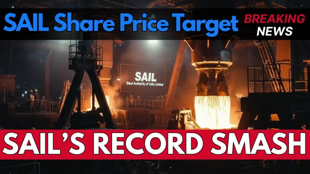 SAIL Share Price Target 2026 to 2030