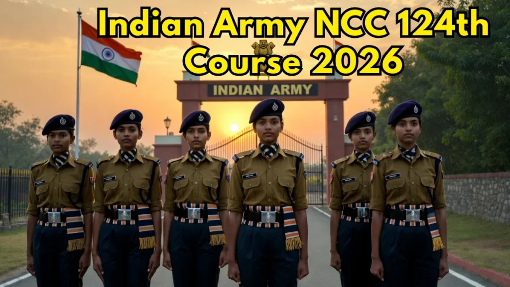 Indian Army NCC 124th October Course 2026