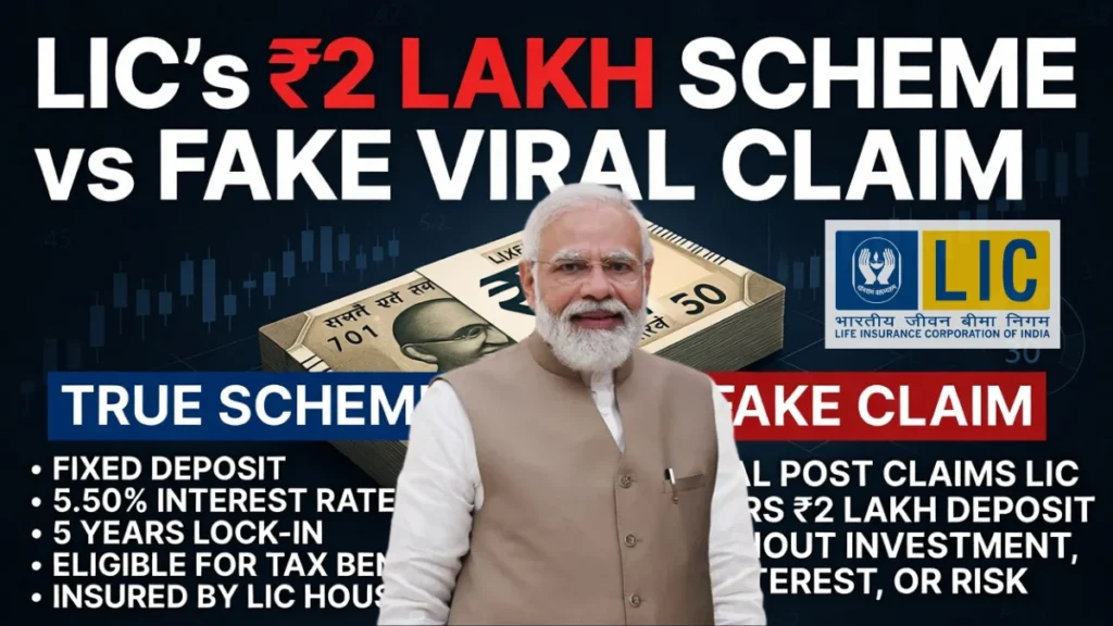 LIC FD Scheme 2026 The Truth Behind the Vira Claims