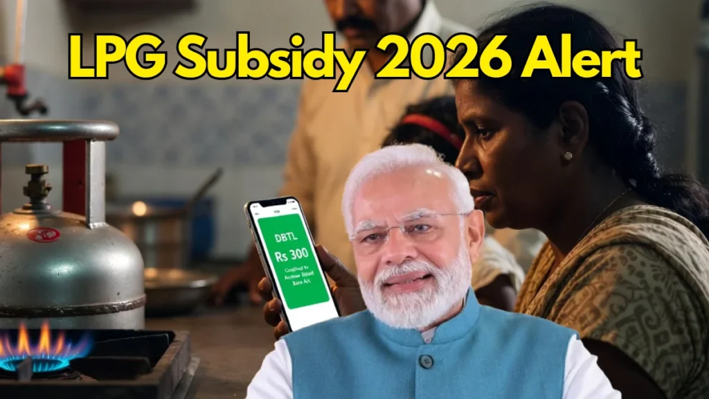 LPG Subsidy 2026 alert